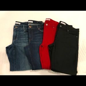 Loft Curvy Skinny Jeans Lot